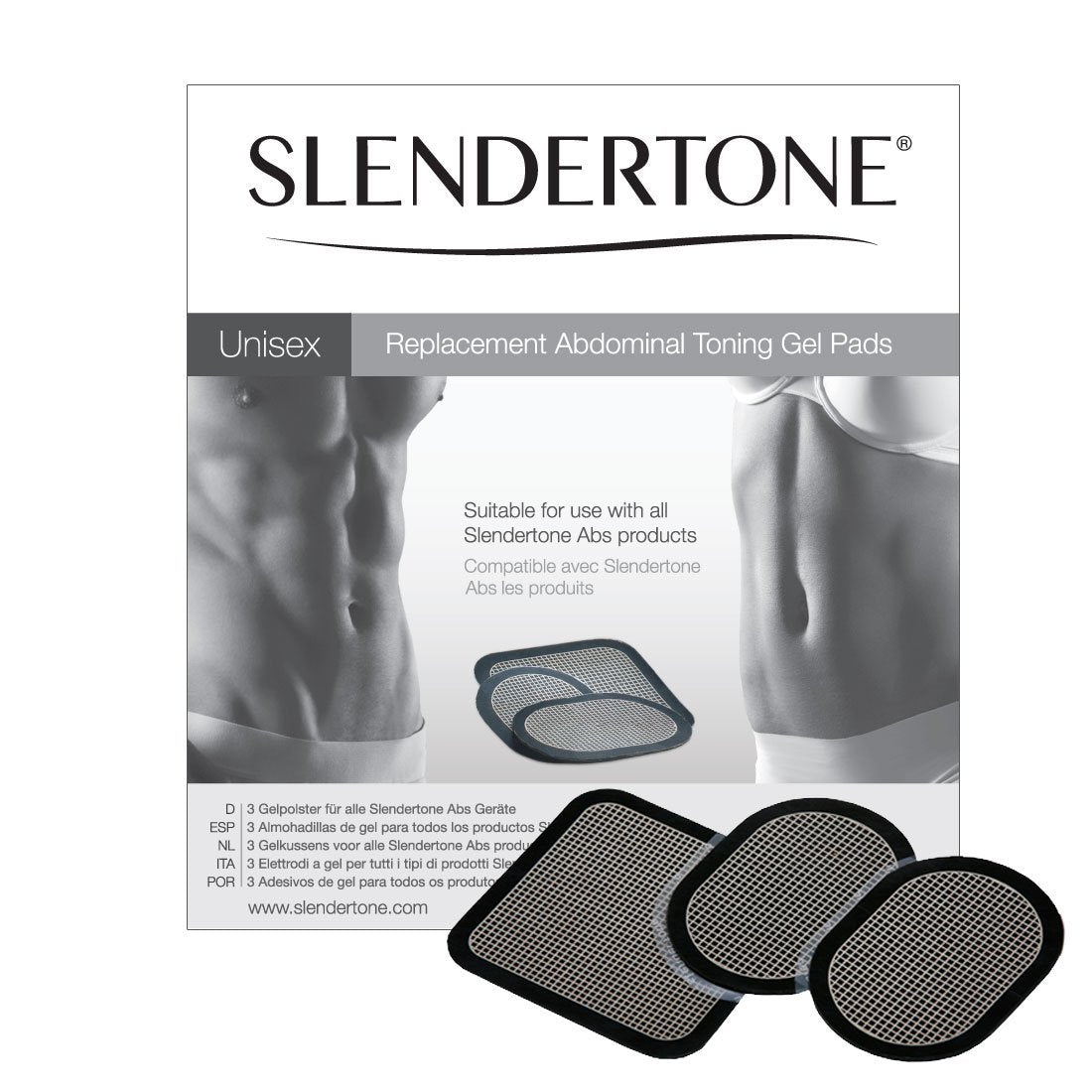 Ab Toning Belt Gel Pads